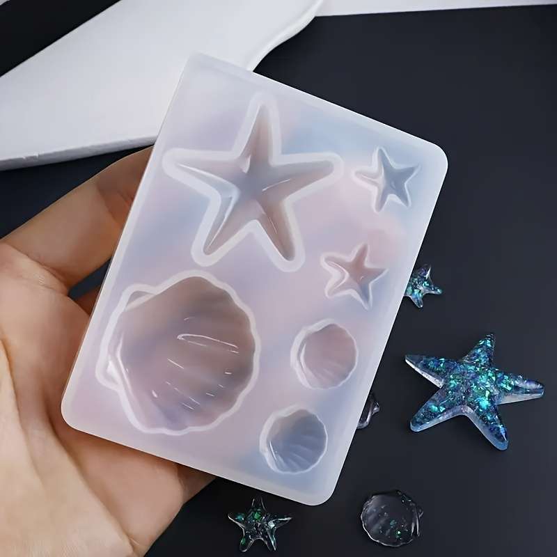 Jewelry Making Mold - DIY Ocean Theme Crystal Epoxy Resin