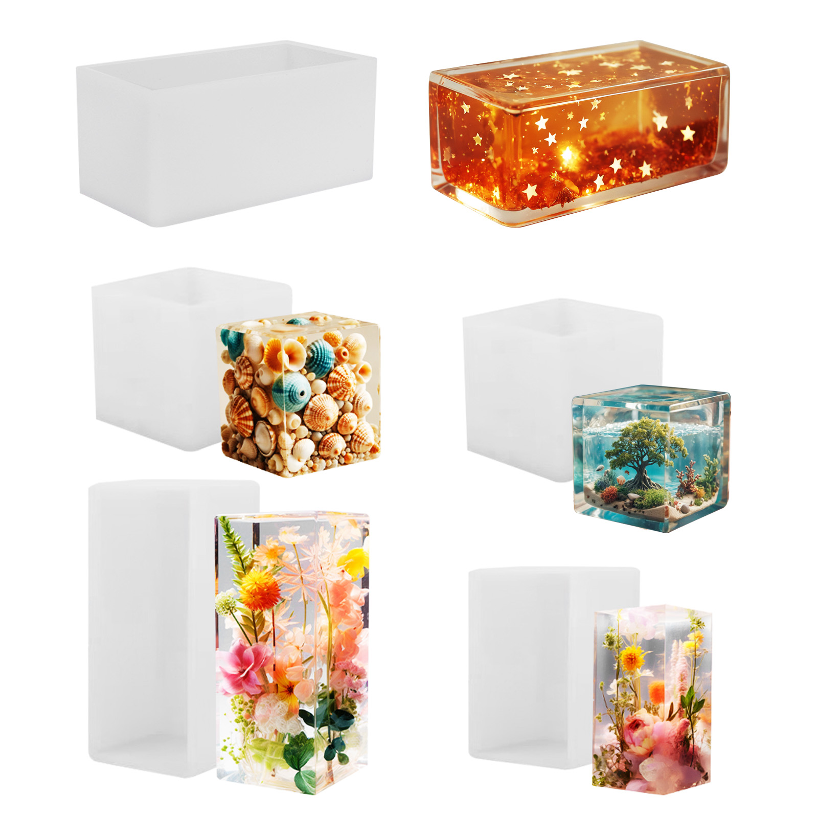 Jewelry Making Mold - Epoxy Casting Mold Silicone Mold DIY