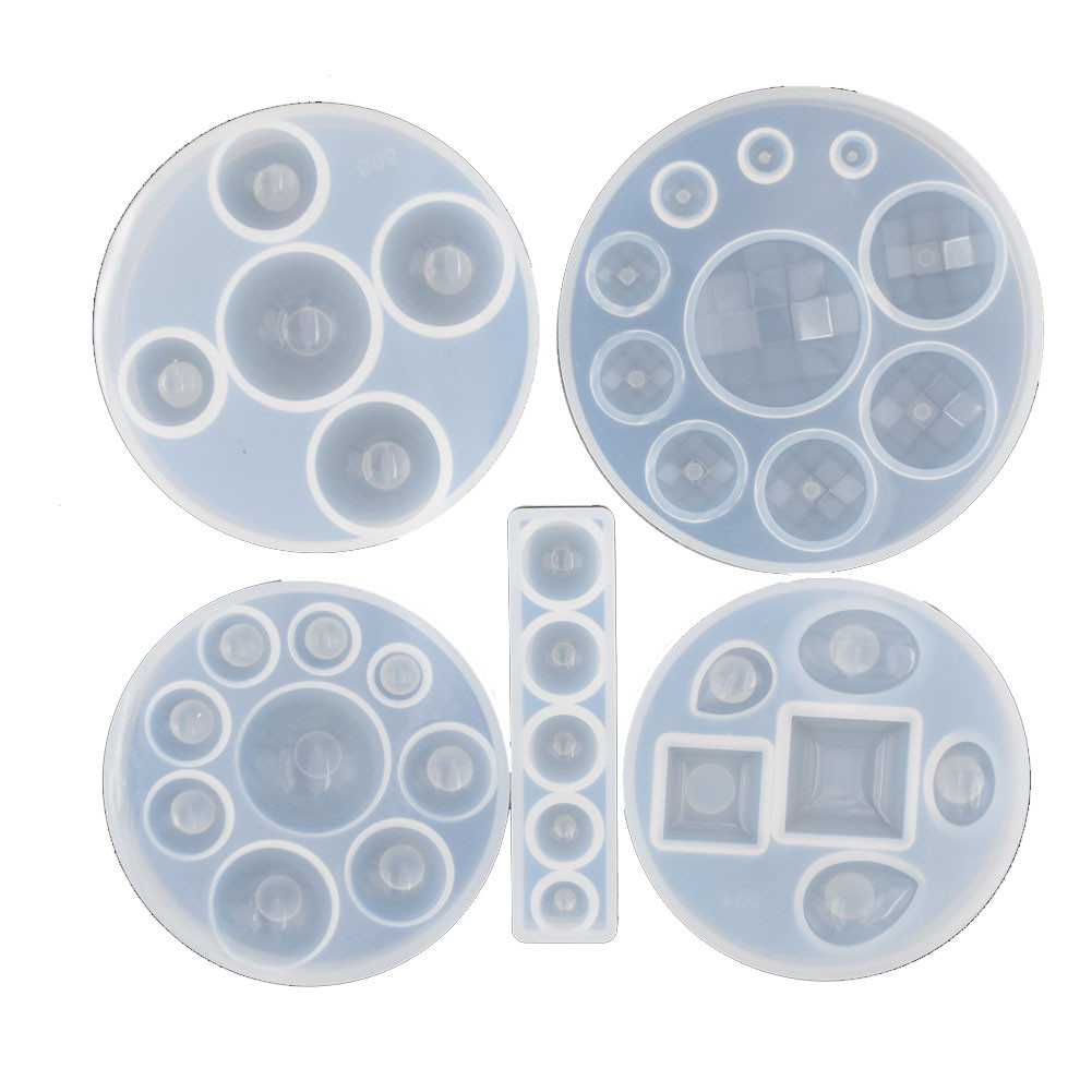 Jewelry Making Degree - Silicone Mold half ball Oblate Cabochon
