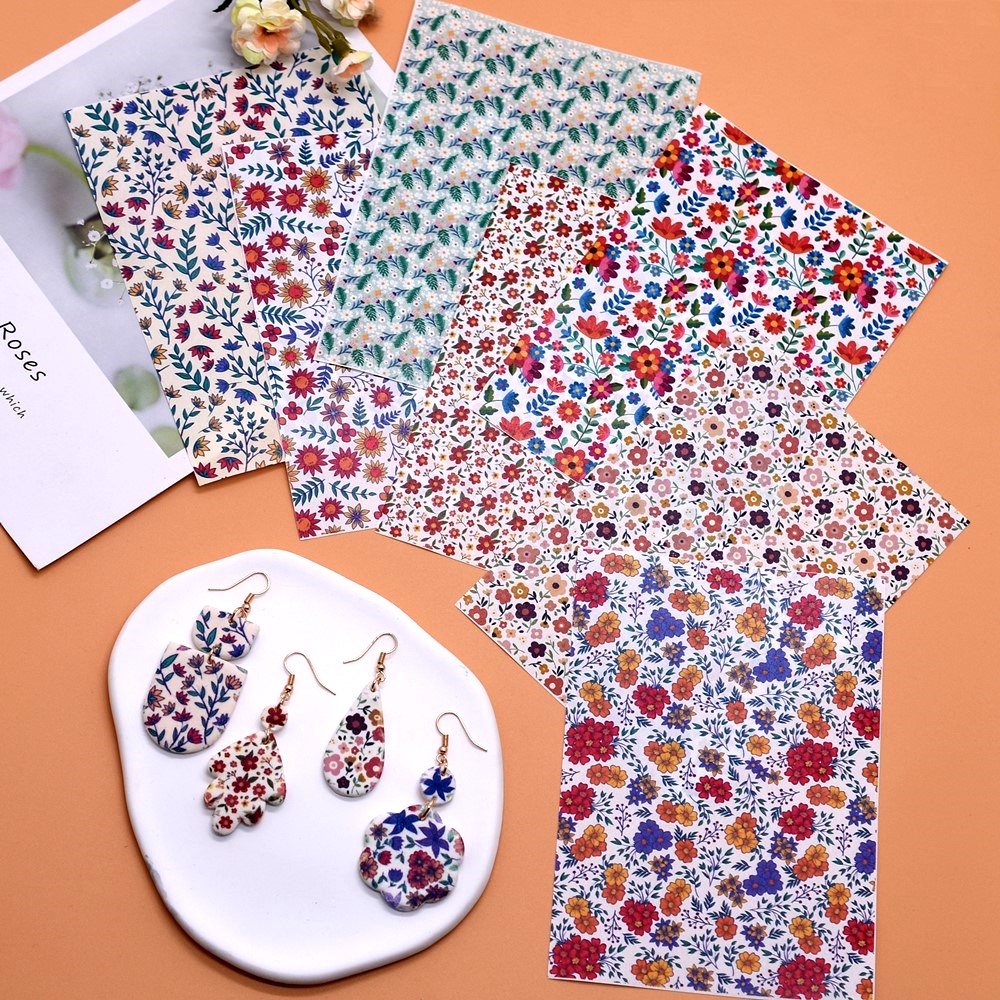 Jewelry Making Course - SNASAN DIY Sumptuous Flower Watercolor Transfer