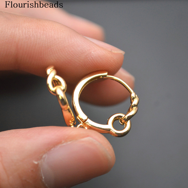 30pc Twisted Round Circle 18K  - Jewelry Making Findings review and price