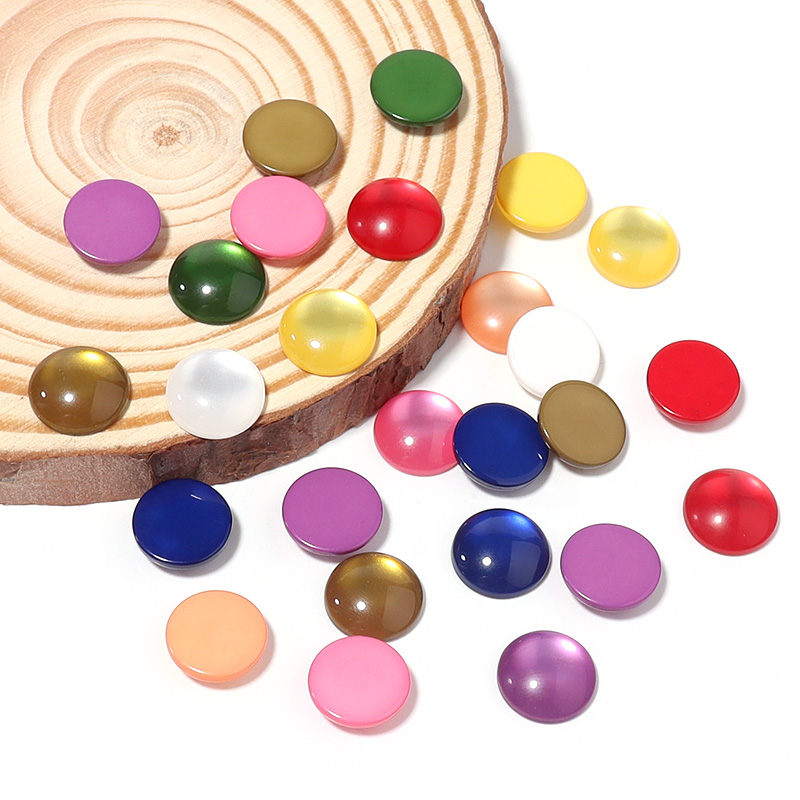 50pcs Mixed Color Resin Caboch - Jewelry Making Gemstones review and price