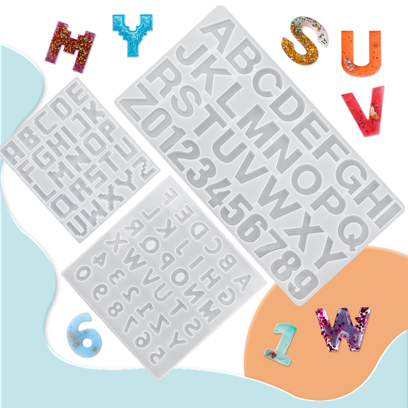 Alphabet Epoxy Resin Mold Kit  - Jewelry Making Degree review and price
