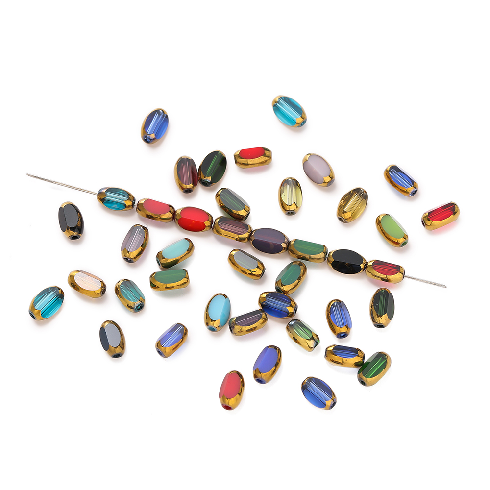 20pcs/Lot Oval Glass Beads Pla - Crystal Bead Mix review and price