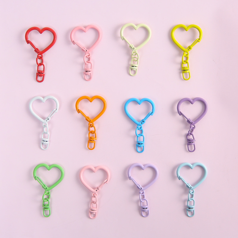 10Pcs Colorful Zinc Alloy Hear - Jewelry Making Chain review and price