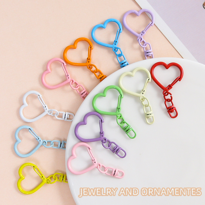 10Pcs Colorful Zinc Alloy Hear - Jewelry Making Chain review and price