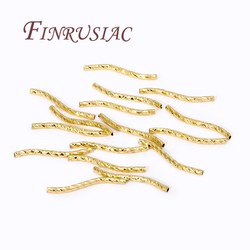 S Shape Tube Beads,18K Gold Pl - Jewelry Making Youtube review and price