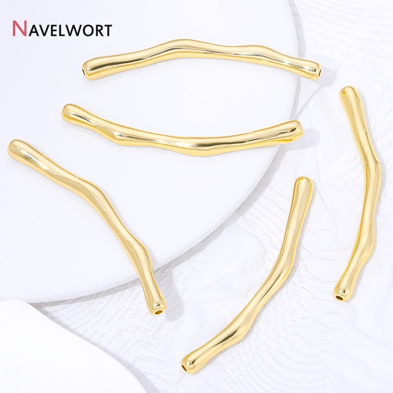 18K Gold Plated Brass Metal Lo - Jewelry Making Youtube review and price