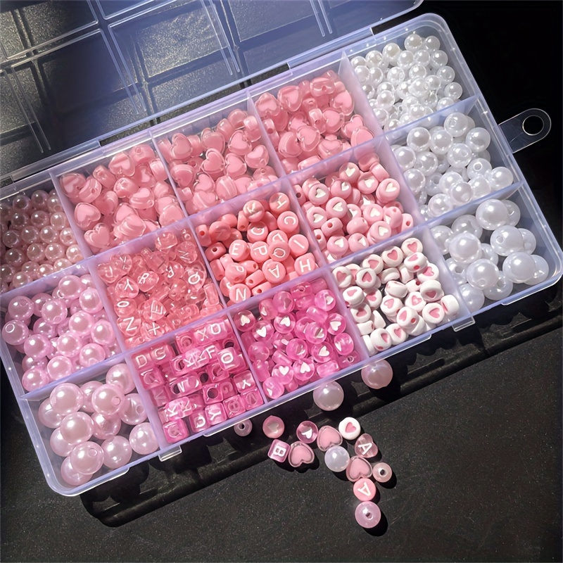 10-Piece Pink Alphabet Box, Ac - Jewelry Making Degree review and price