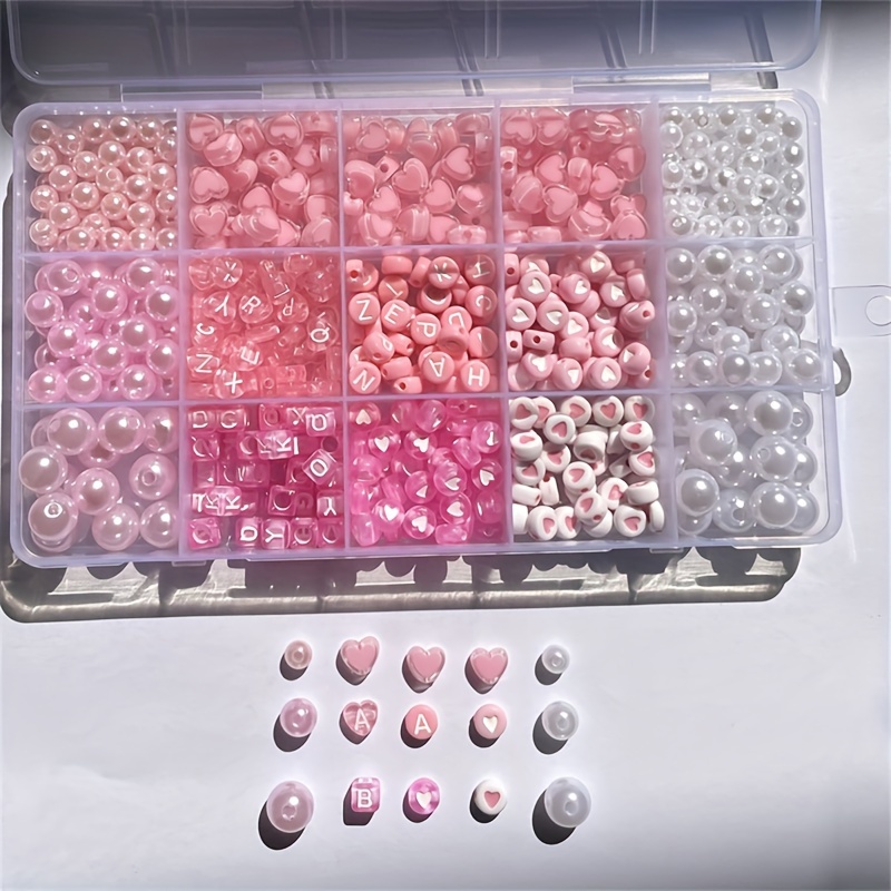 10-Piece Pink Alphabet Box, Ac - Jewelry Making Degree review and price