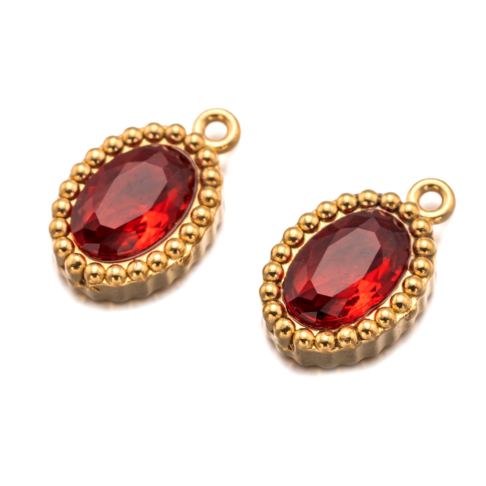 10pcs Gold Stainless Steel Mix - Crystal Bead Mix review and price