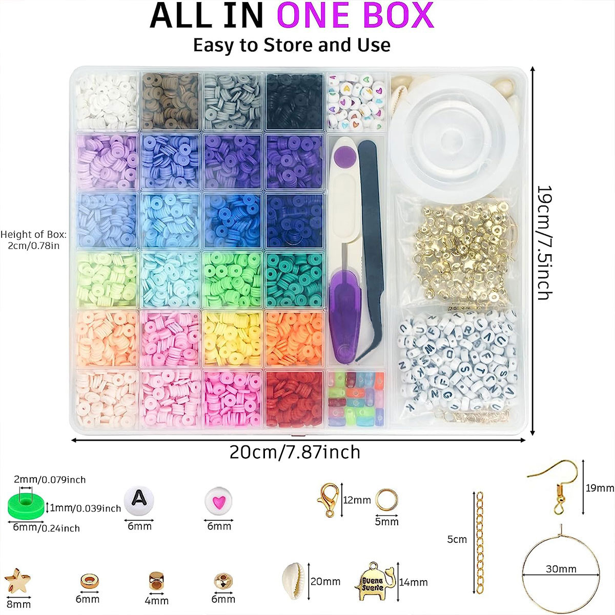 6000 Pcs 24 Colors Flat Round  - Jewelry Making Degree review and price