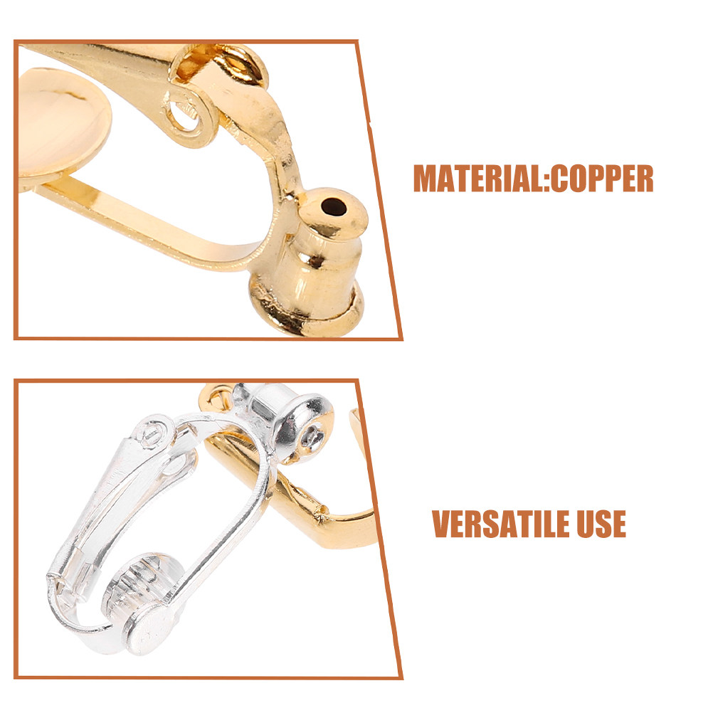 40Pcs Earring Clip Converter K - Jewelry Making Tools review and price