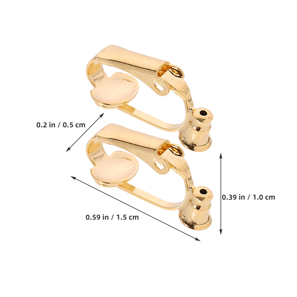 40Pcs Earring Clip Converter K - Jewelry Making Tools review and price