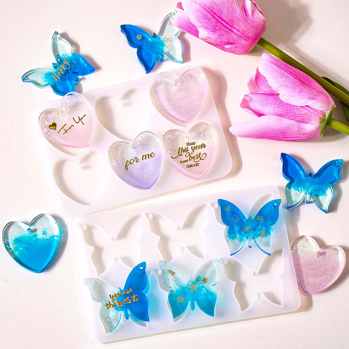 Six-hole with Holes Earring Si - Jewelry Making Mold review and price
