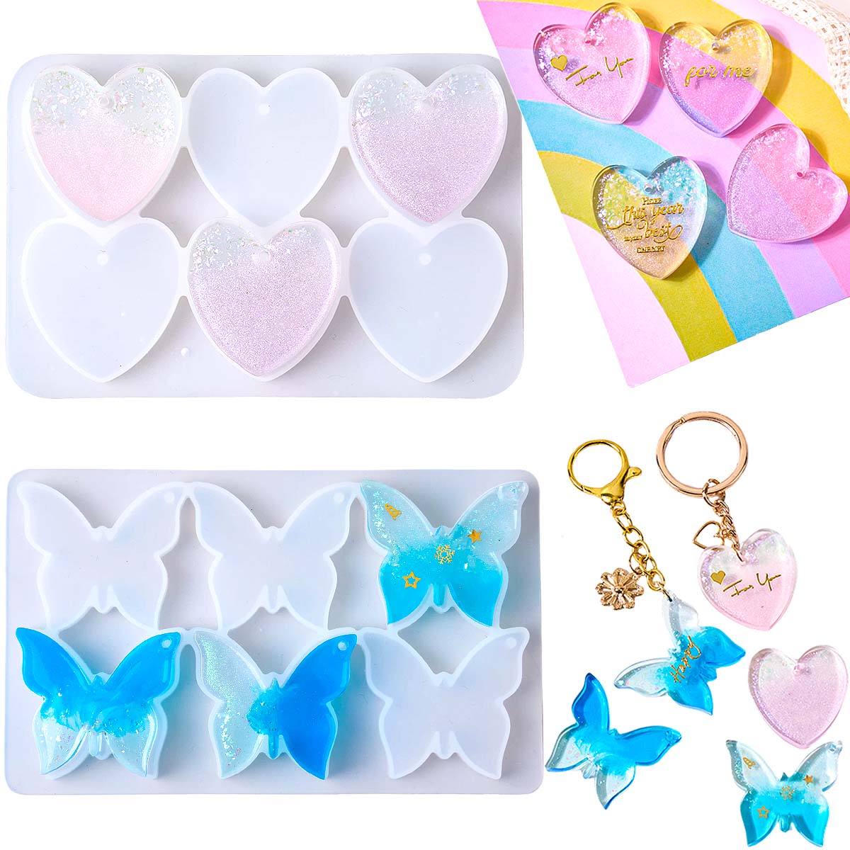 Six-hole with Holes Earring Si - Jewelry Making Mold review and price