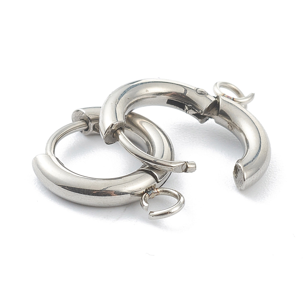 10pcs 201 Stainless Steel Hugg - Jewelry Making Findings review and price