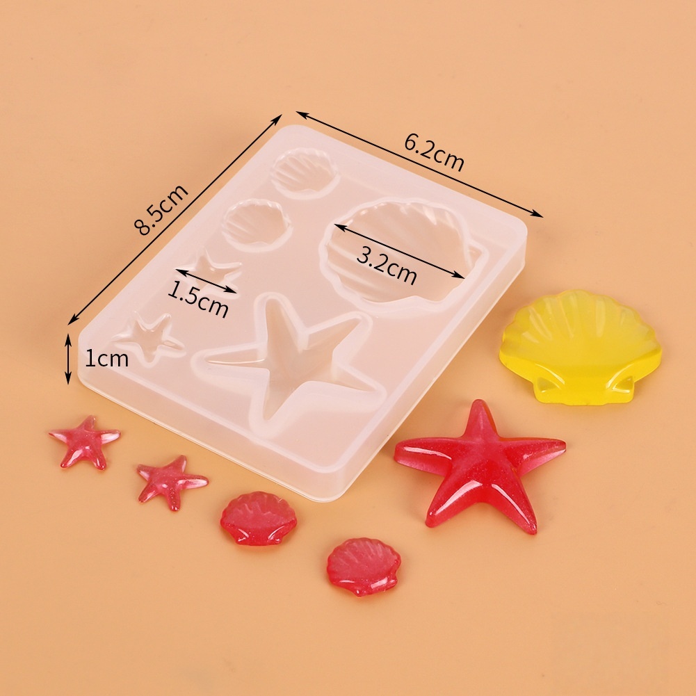 DIY Ocean Theme Crystal Epoxy  - Jewelry Making Mold review and price
