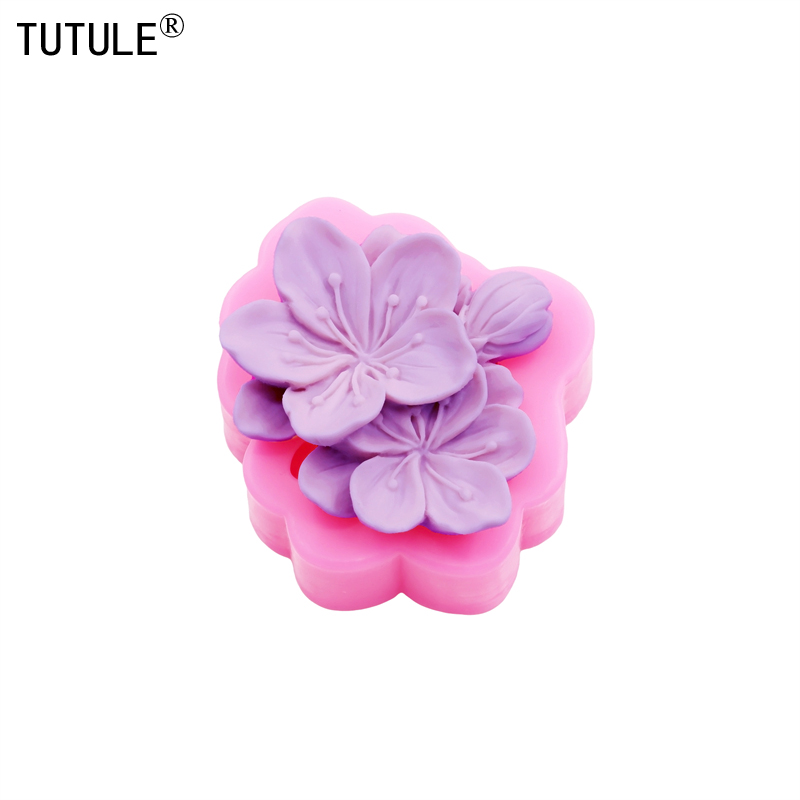 3D Peach Blossom resin Clay it - Resin Mold Jewelry review and price