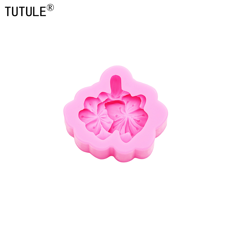 3D Peach Blossom resin Clay it - Resin Mold Jewelry review and price