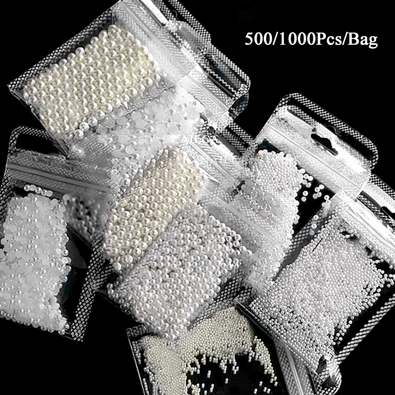 1 Bag Shimmering Crystal Nail  - Crystal Bead Mix review and price