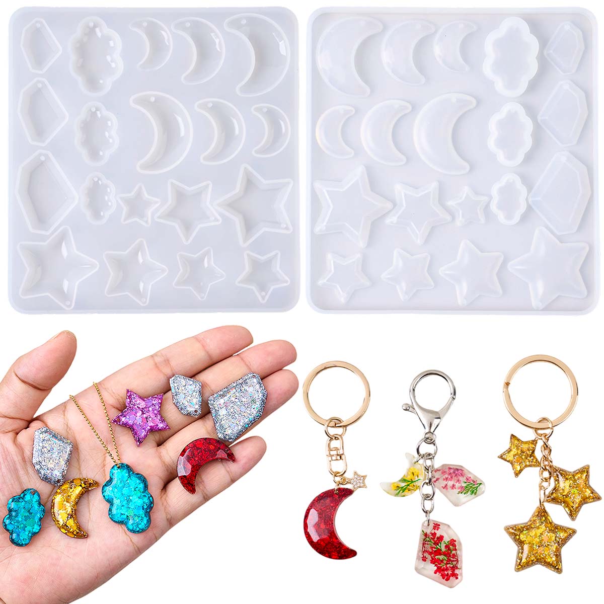 Earring Resin Silicone Mold DI - Resin Mold Jewelry review and price