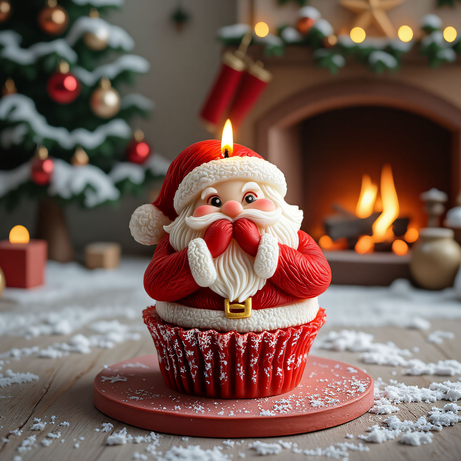 Santa Claus and Elk Candle Mak - Jewelry Making Mold review and price
