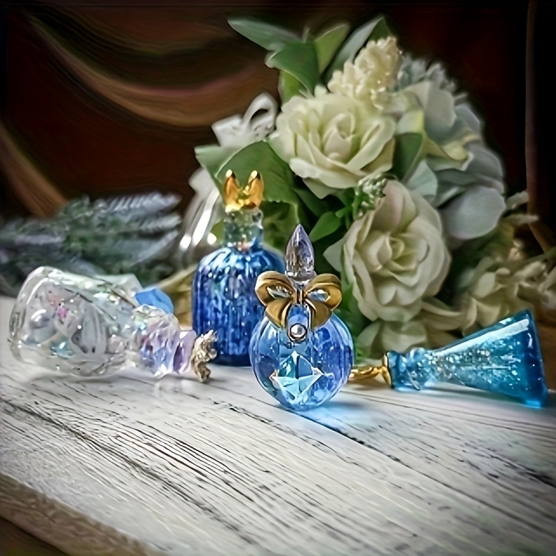 A Set Of 5 Perfume Bottle Resi - Resin Mold Jewelry review and price