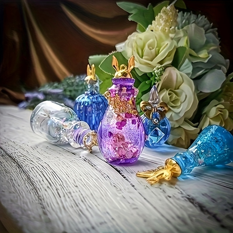 A Set Of 5 Perfume Bottle Resi - Resin Mold Jewelry review and price