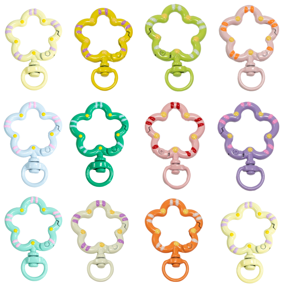 5pcs Flower Metal Lobster Claw - Jewelry Making Chain review and price