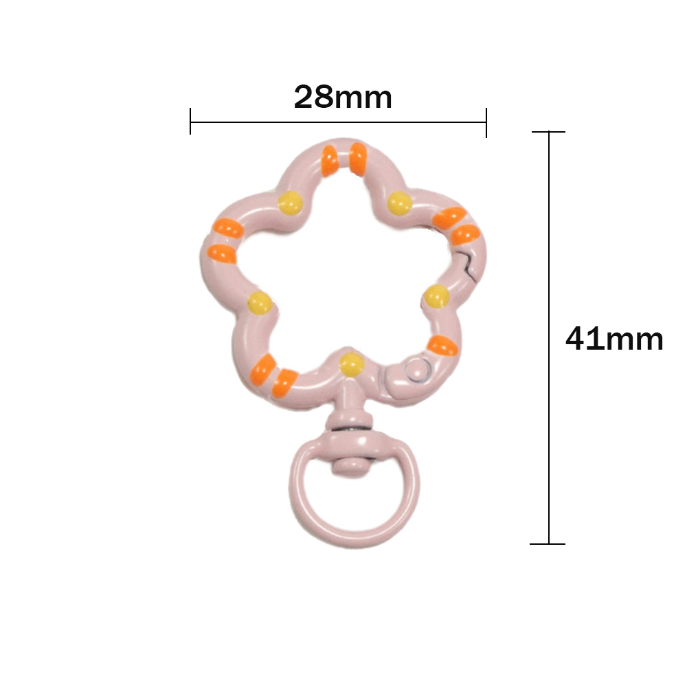 5pcs Flower Metal Lobster Claw - Jewelry Making Chain review and price