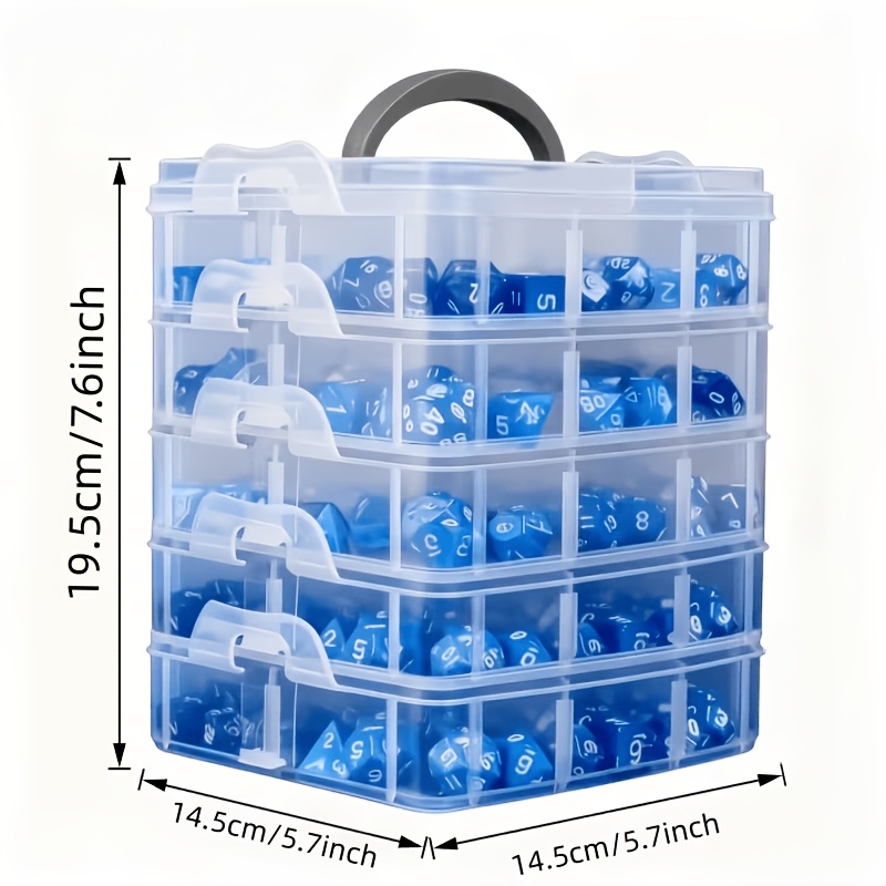 5-layer transparent storage bo - Jewelry Making Store review and price