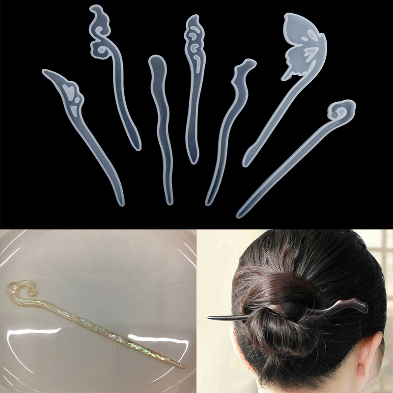 1Pcs Hairpin Hair Stick Silico - Jewelry Making Degree review and price