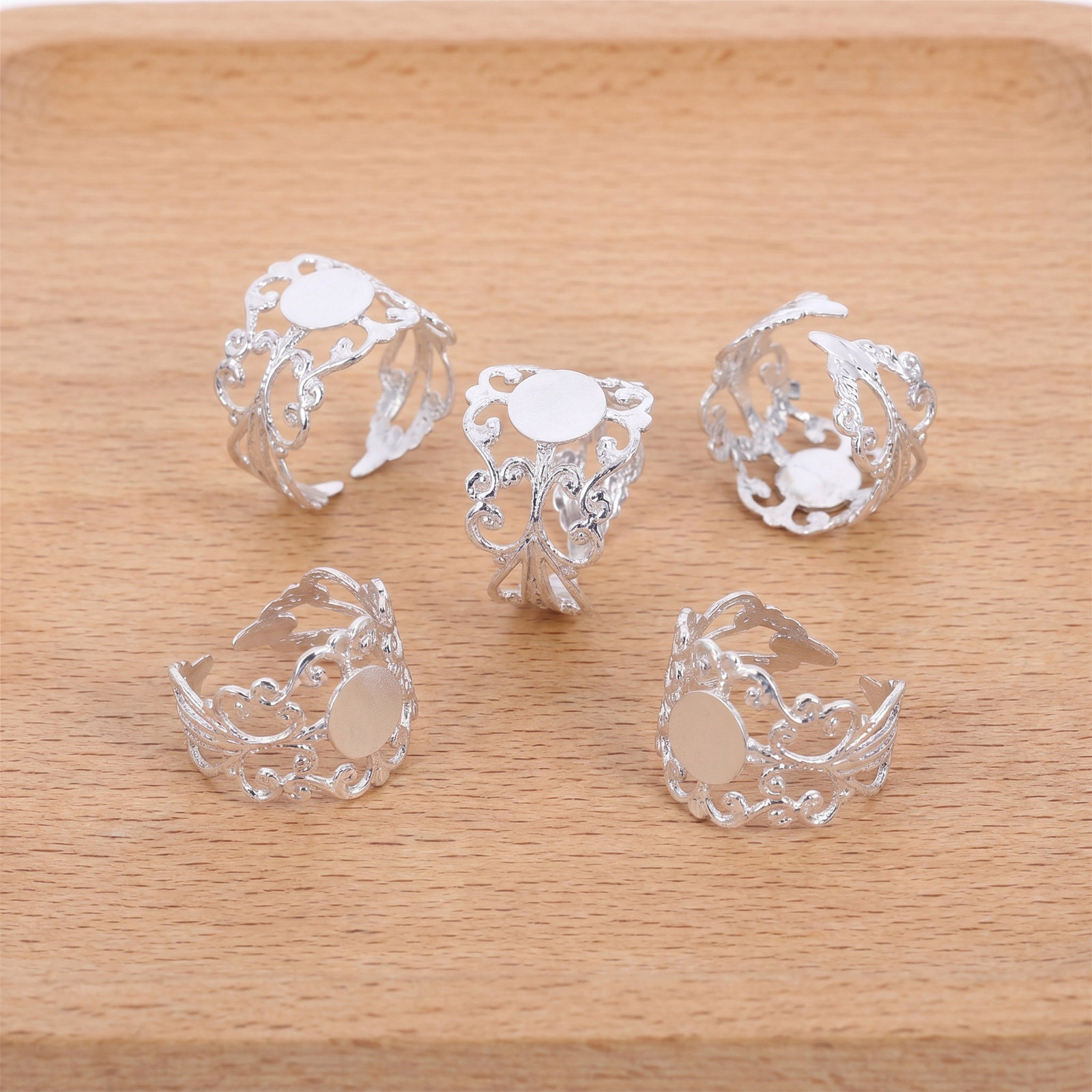 50Pcs Adjustable Oval Flatback - Jewelry Making Gemstones review and price