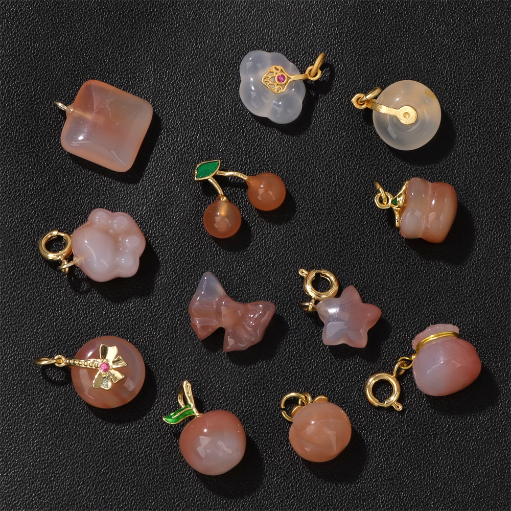2Pcs Natural Stone Gems Agates - Jewelry Making Gemstones review and price