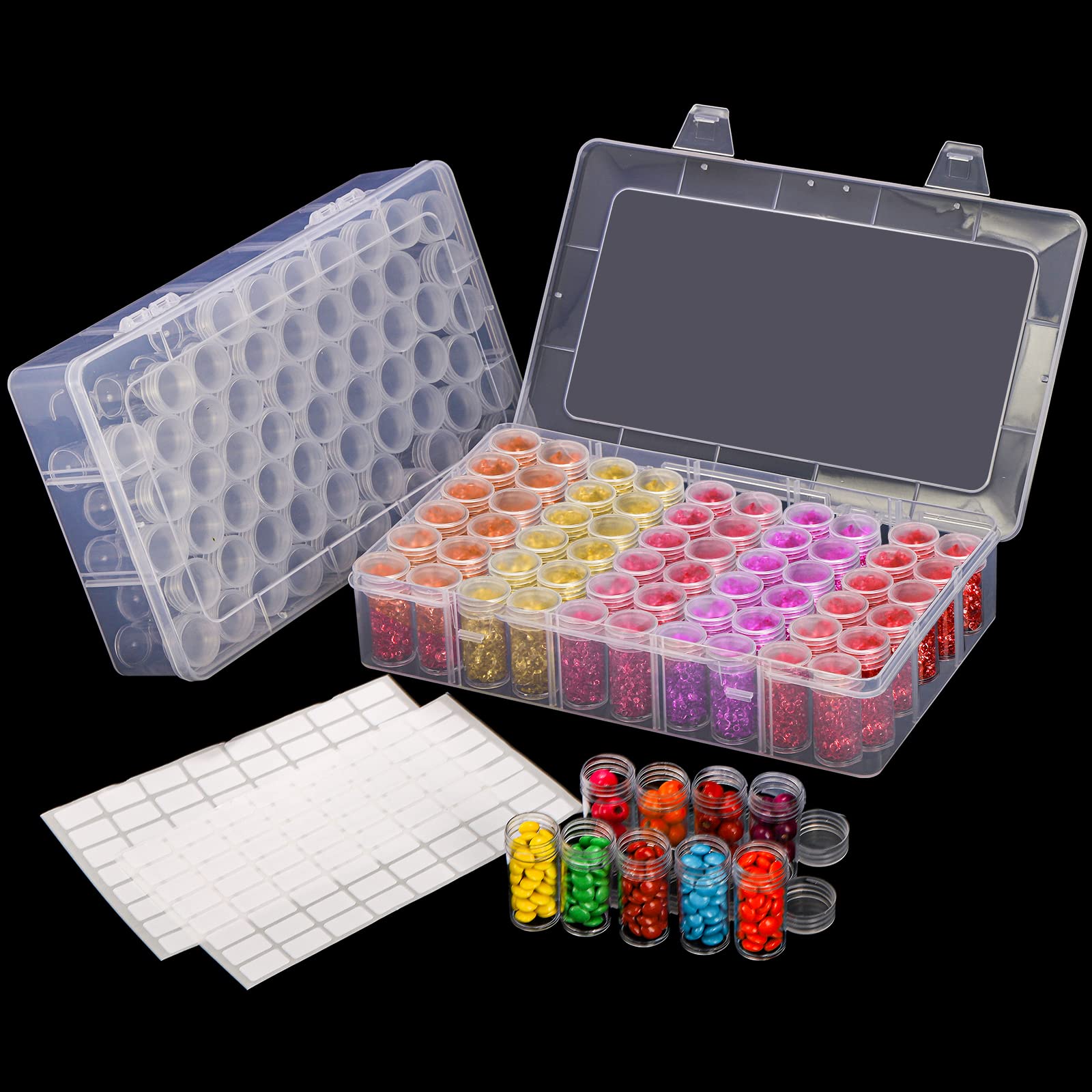 1pc 24/30//38/60 Slots Plastic - Jewelry Making Workshops review and price