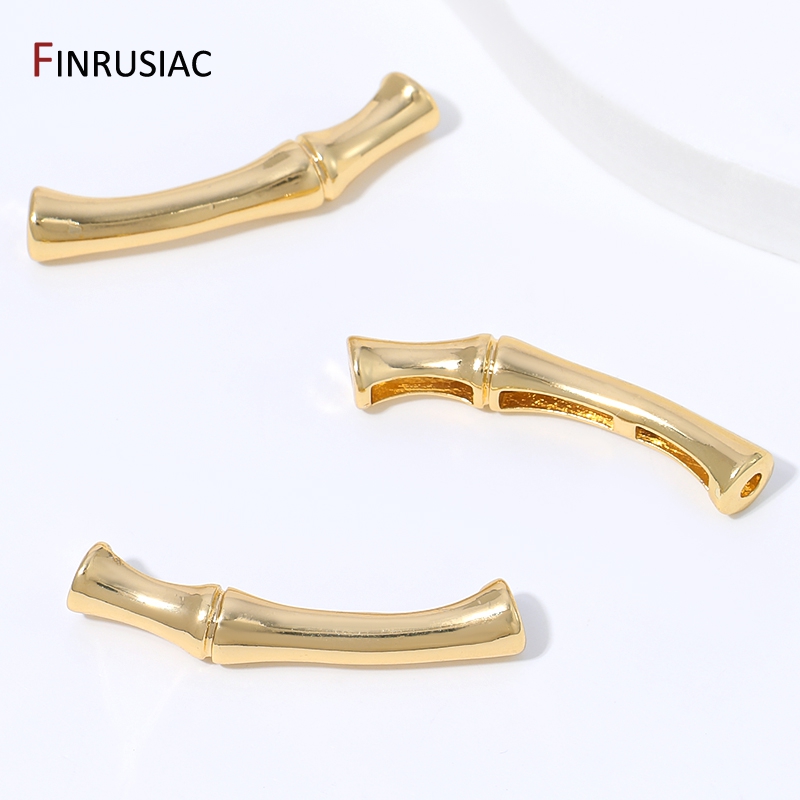18K Gold Plated Brass Tube Spa - Jewelry Making Youtube review and price