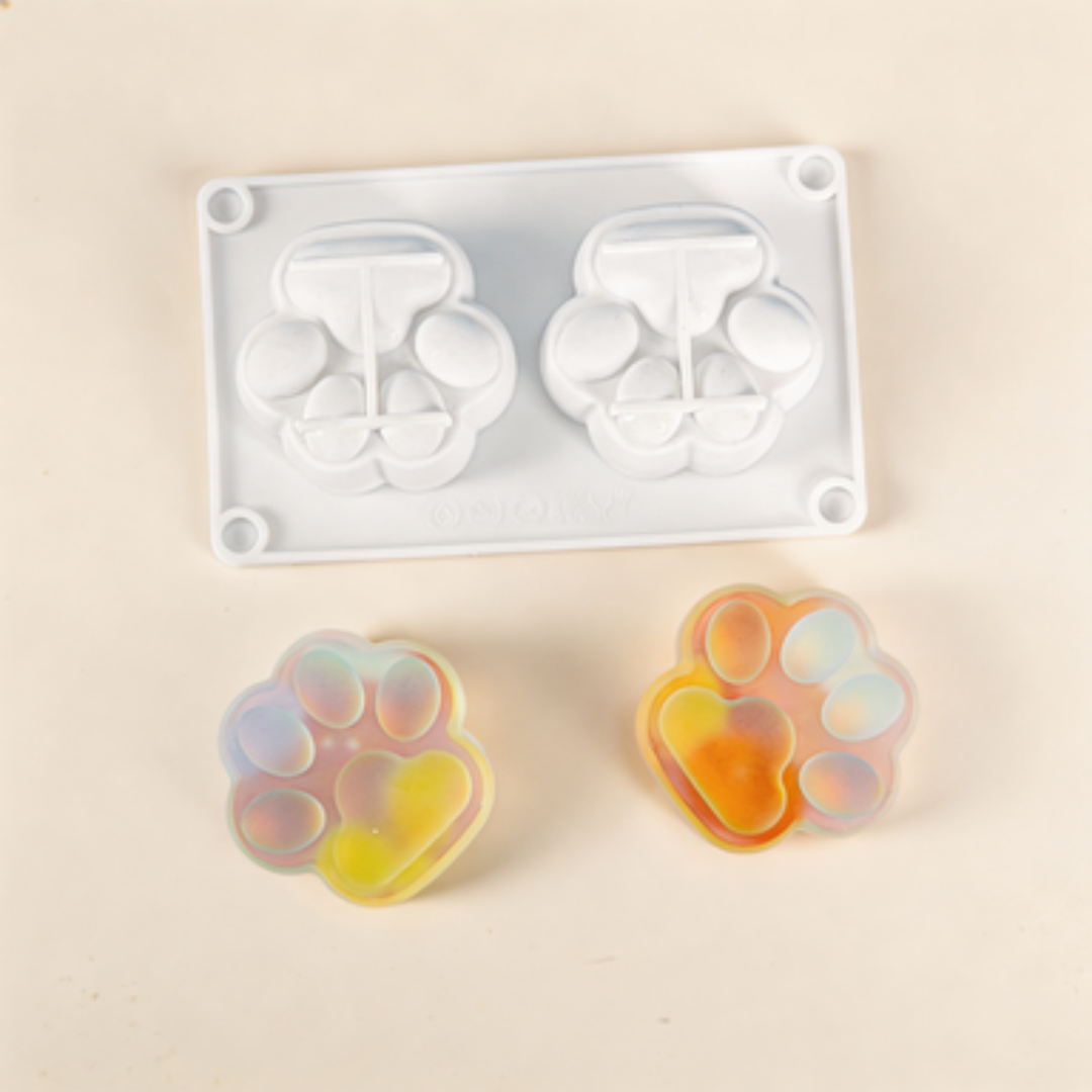 2-connected cat paw silicone m - Jewelry Making Mold review and price