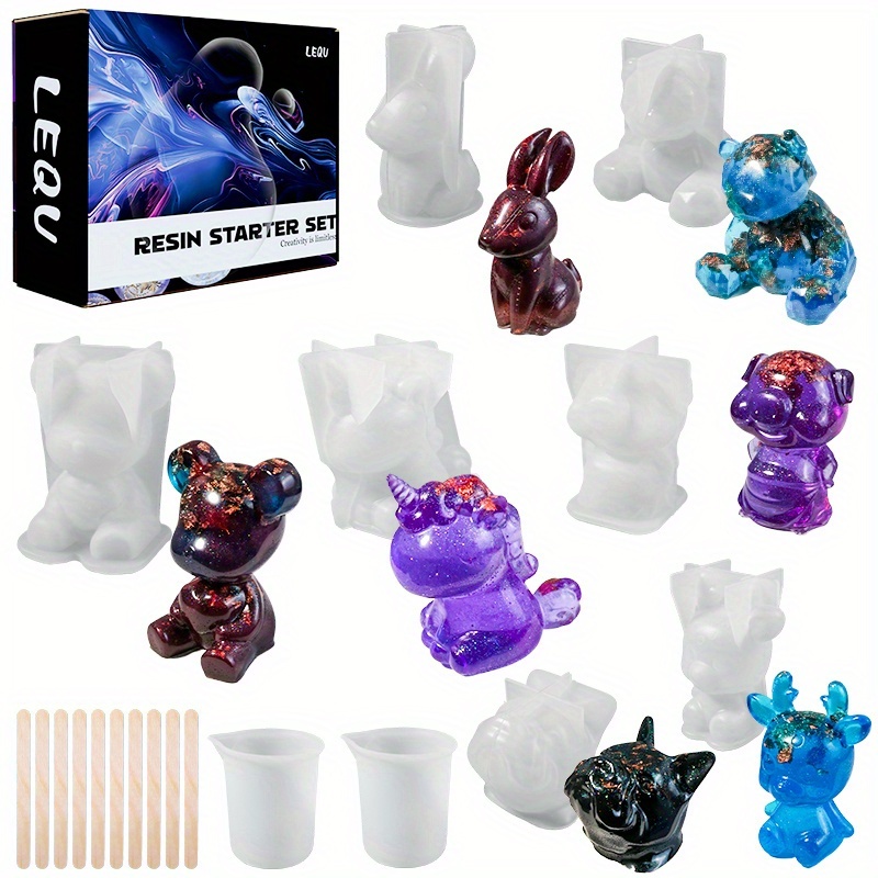 19pcs Resin-Made Mold Set, Sui - Jewelry Making Mold review and price
