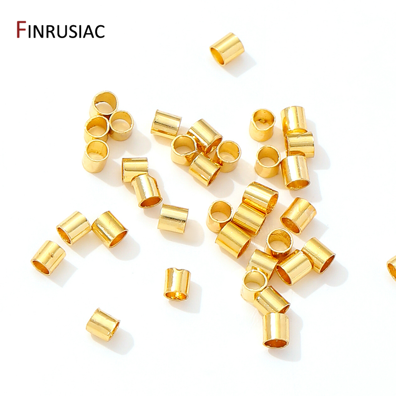 18K Gold Plated Brass Tube Cri - Jewelry Making Youtube review and price