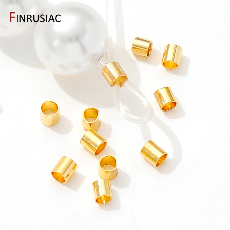 18K Gold Plated Brass Tube Cri - Jewelry Making Youtube review and price