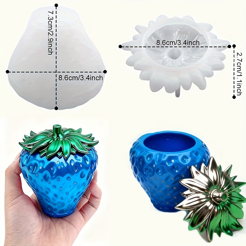 1 Piece of Strawberry Can Resi - Resin Mold Jewelry review and price
