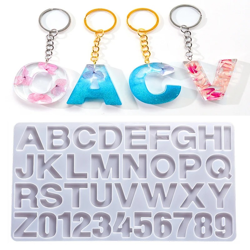 Alphabet Epoxy Resin Silicone  - Jewelry Making Mold review and price