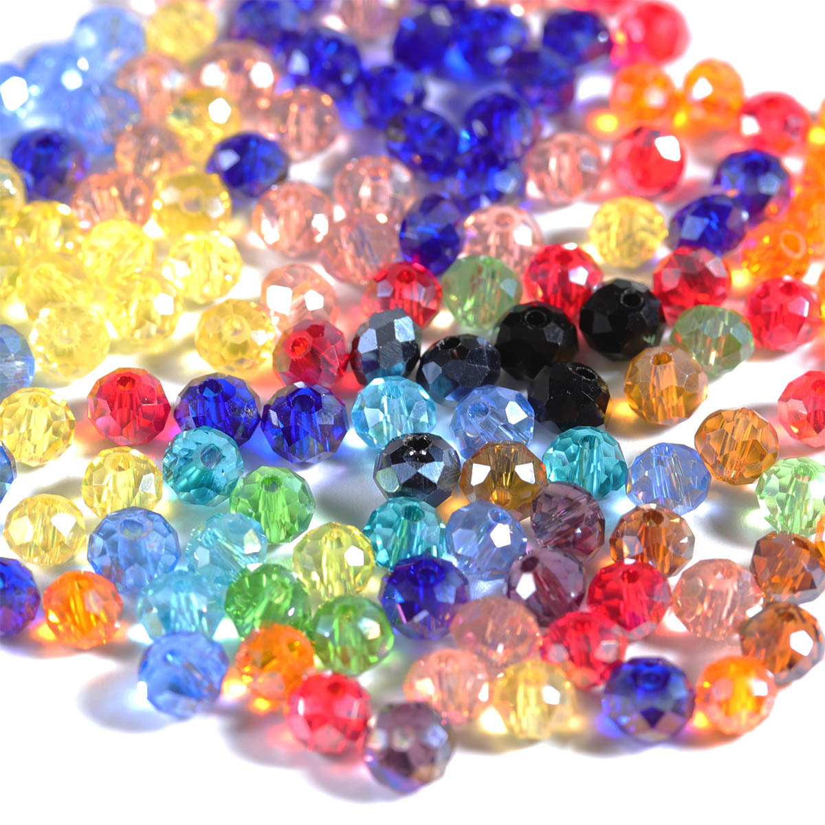 50-200pcs Faceted Crystal Bead - Crystal Bead Mix review and price