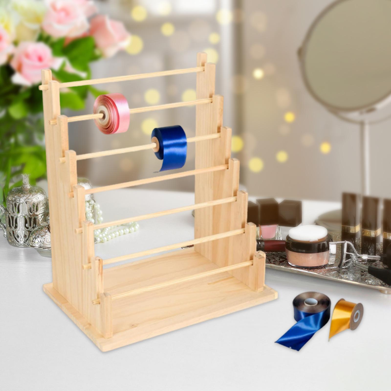 Wooden Ribbon Organizer Rack S - Jewelry Making Store review and price