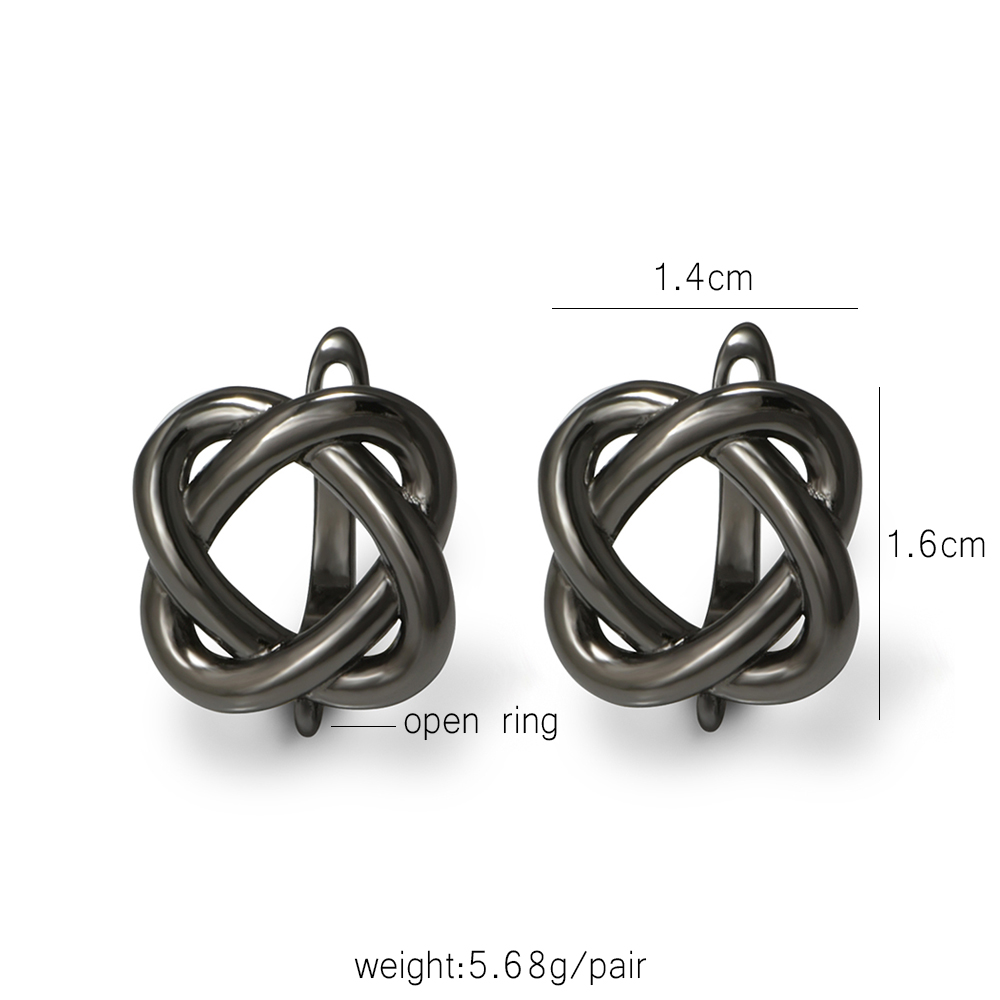 YANASI 1 Pair Gun Black  Brass - Jewelry Making Findings review and price