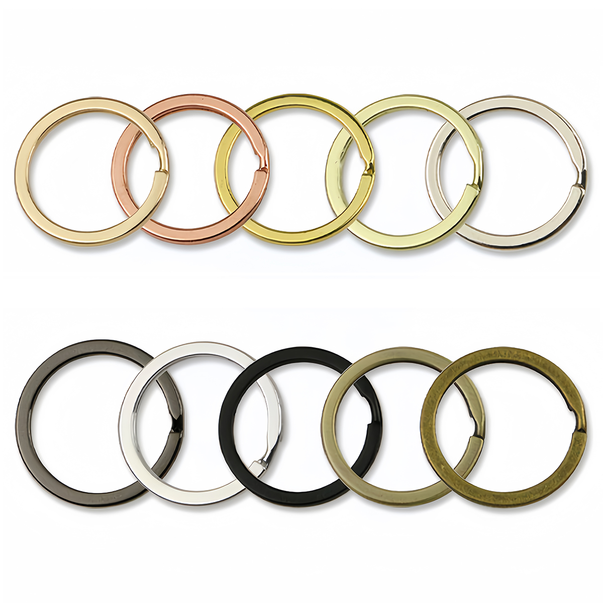 5/10pcs Metal Alloy Key Rings  - Jewelry Making Chain review and price