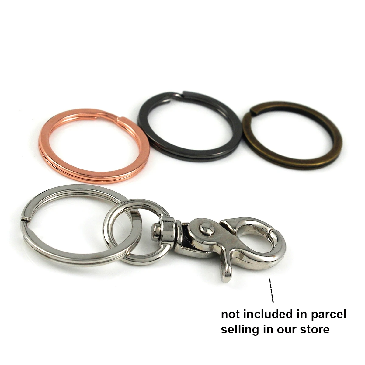 5/10pcs Metal Alloy Key Rings  - Jewelry Making Chain review and price