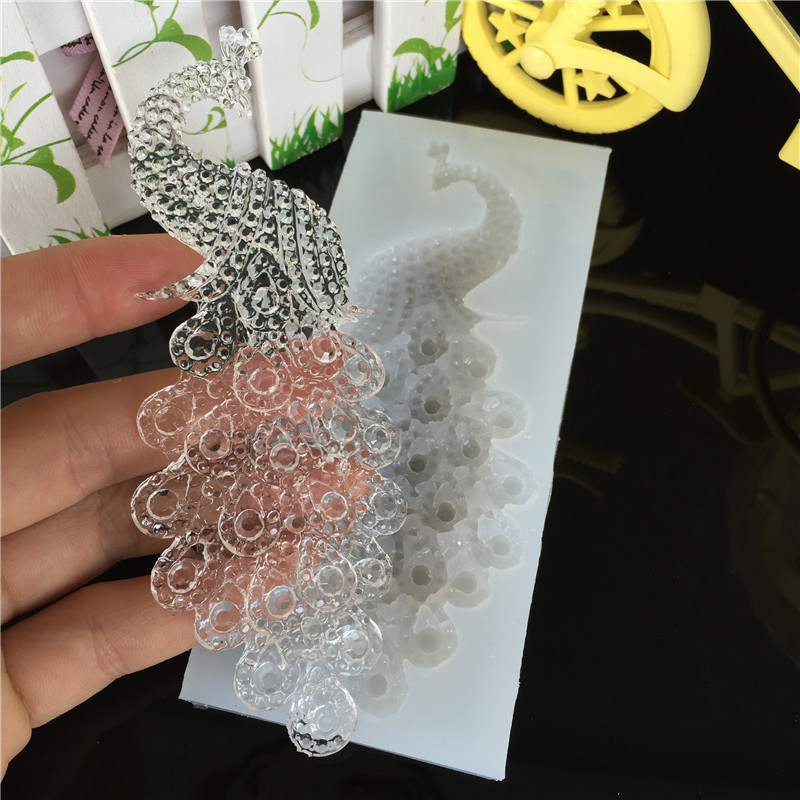 DIY Creative Peacock Jewelry P - Jewelry Making Mold review and price