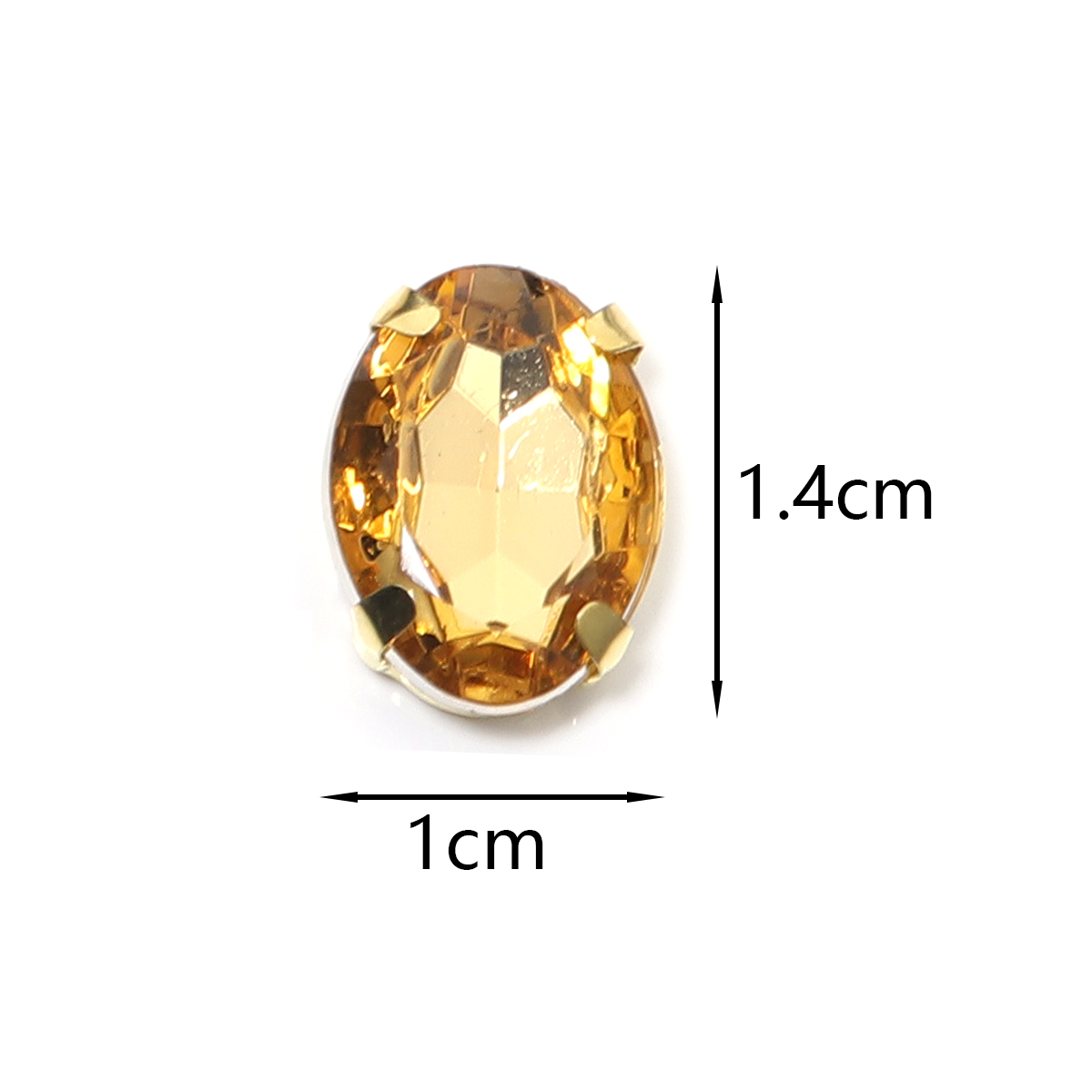 50pcs/lot Stainless Steel Oval - Crystal Bead Mix review and price